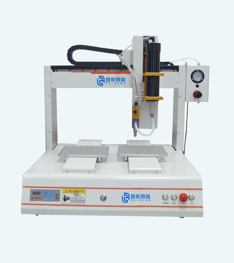 双工位套筒式点胶机